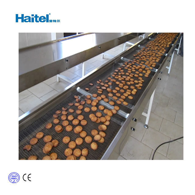 Автоматические печенья и производственная линия печенья сохраняют нержавеющую сталь энергии
