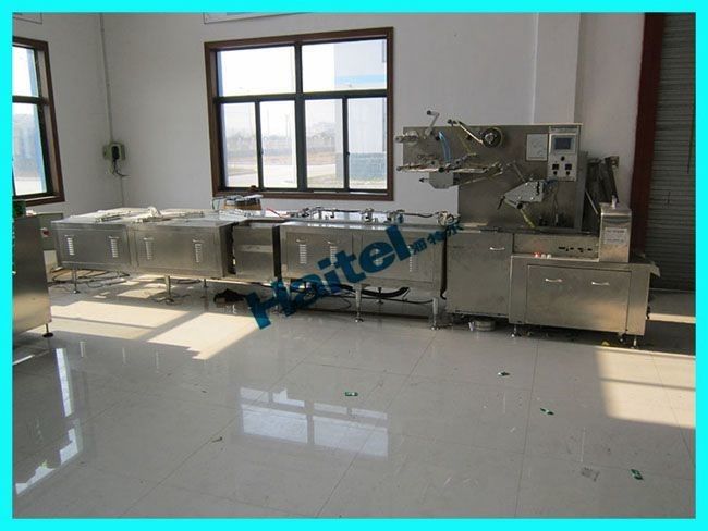 380v 50hz Horizontal Flow Pack Machine Energy Chocolate Bar Easy Maintenance
